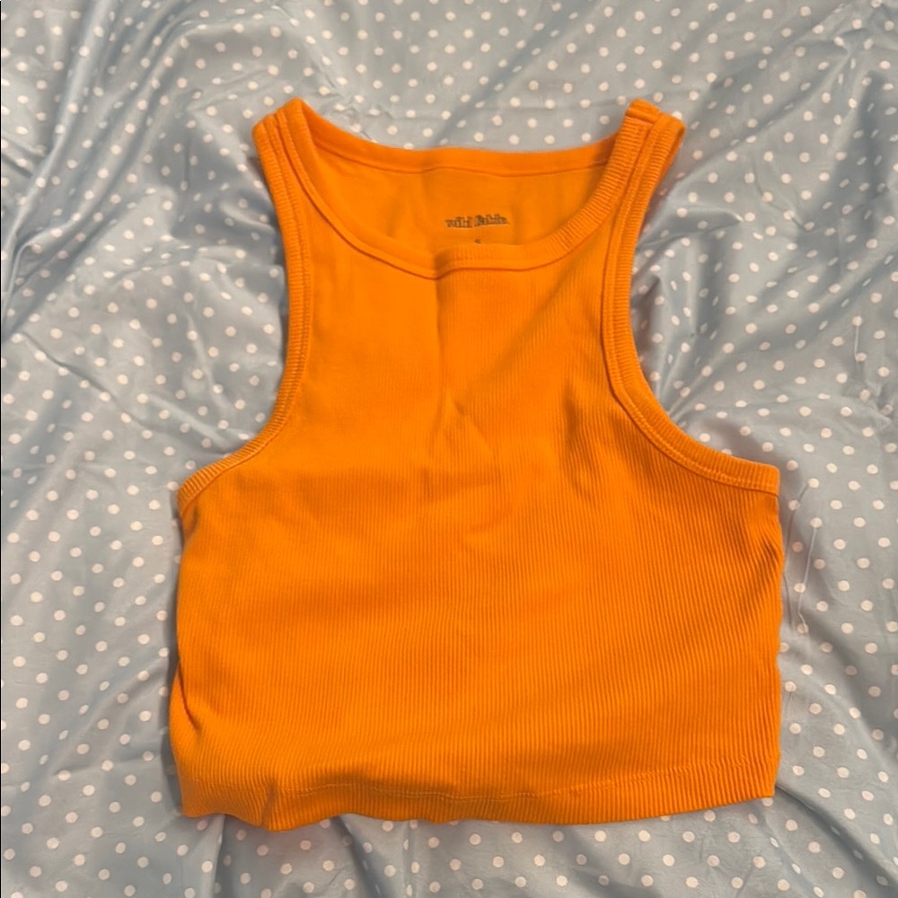 Orange Tank Top